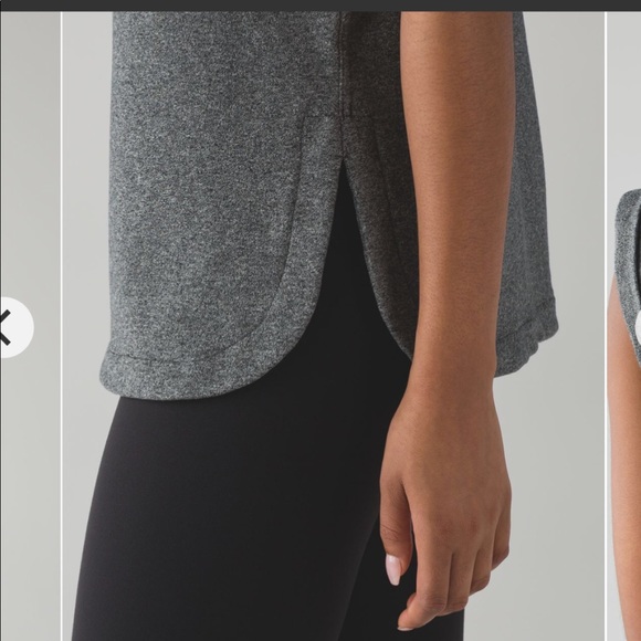 Lululemon All Time Tank grey size 8 - Picture 3 of 7